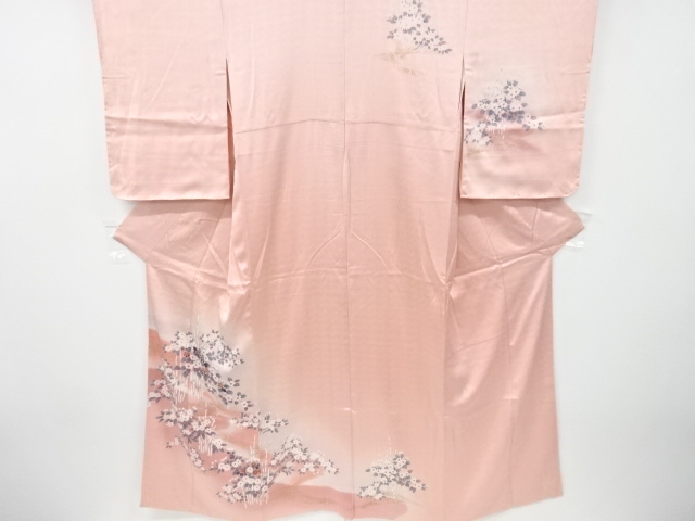 JAPANESE KIMONO / VINTAGE HOMONGI / SILK / STREAM